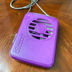 Wearable cooling fan